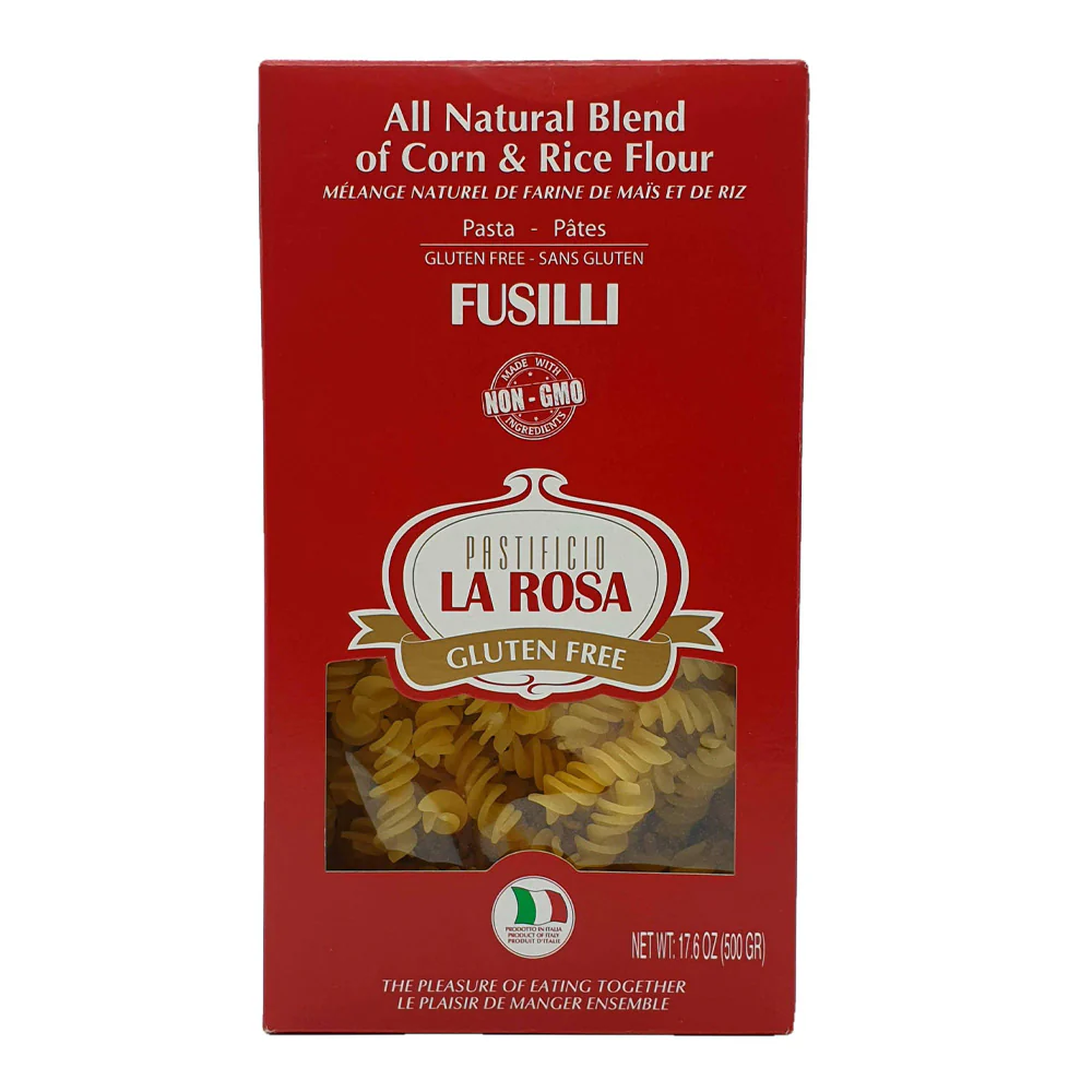 Pastificio La Rosa Gluten Free Fusilli, 17.6 oz (500g)