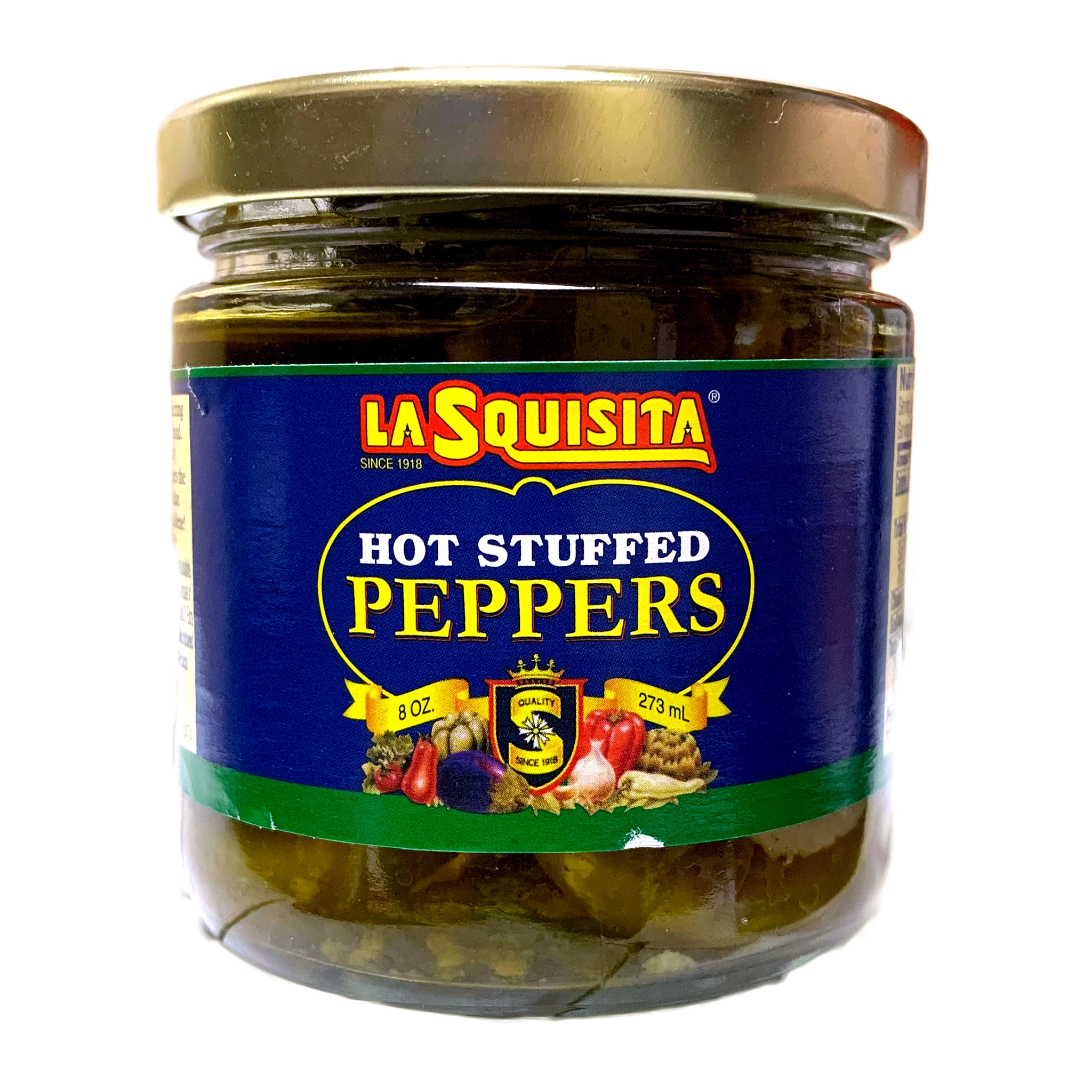 La Squisita Hot Stuffed Peppers, 8 oz | 273ml