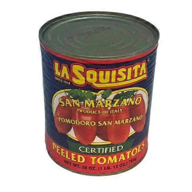 La Squisita San Marzano Italian Peeled Tomatoes, 1 lb 12 oz. | 28 oz Can - Image 2