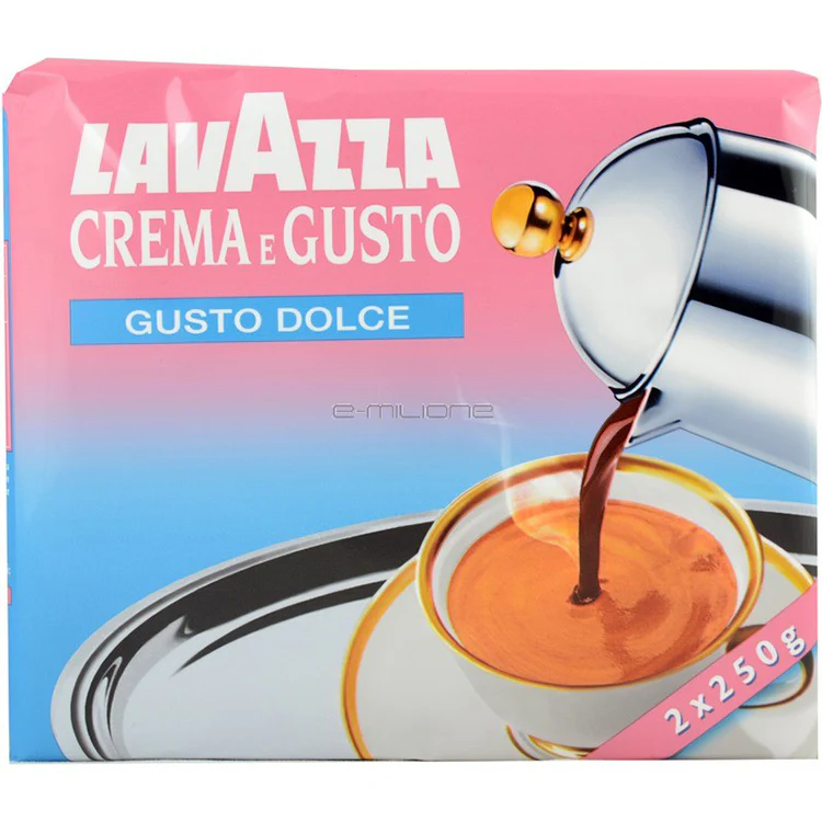 LavAzza Crema e Gusto, Gusto Dolce, 2x250g bricks