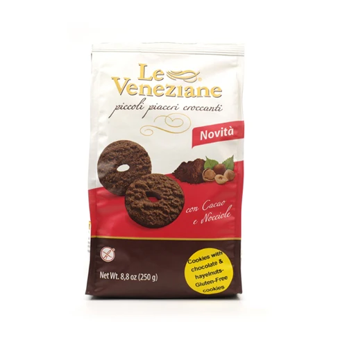 Le Veneziane Gluten Free Cookies with Chocolate & Hazelnuts 250g