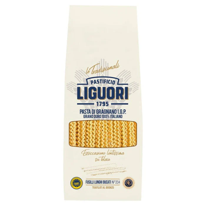 Liguori Fusilli Lunghi Bucati Pasta di Gragnano IGP, 1.1 lb | 500g