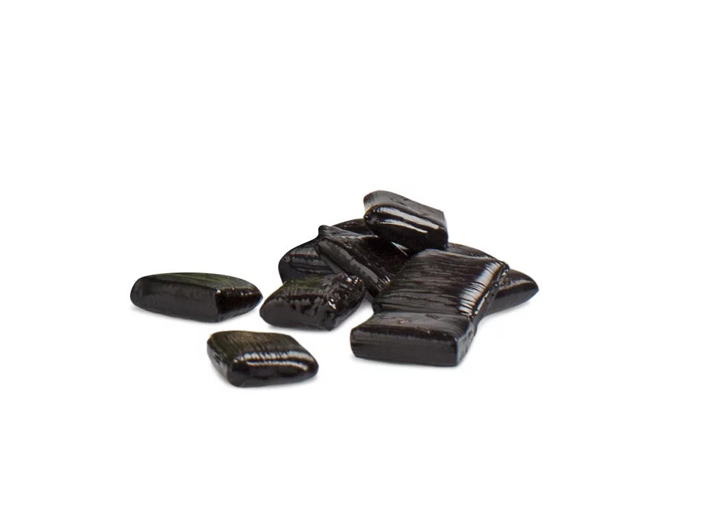Amarelli Favette Green Tin – Solid Liquorice Flavoured with Mint, 40g - Image 2