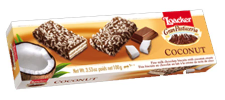 Loacker Patisserie Coconut, 3.53 oz | 100g - Image 2