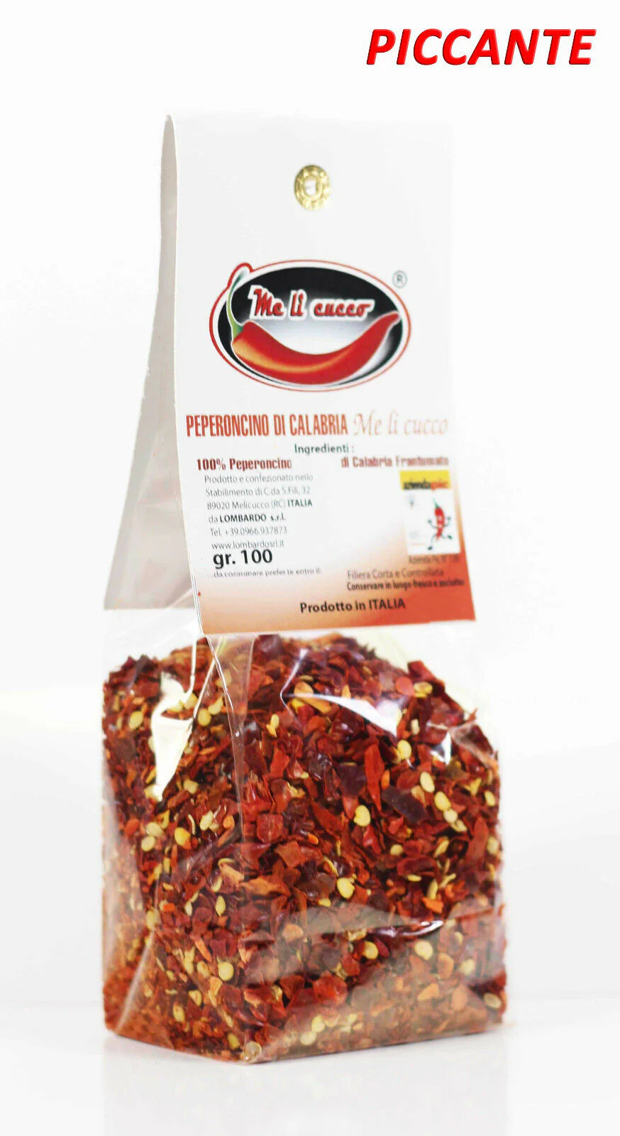 Lombardo 100% Calabrian Crushed Spicy Chili Pepper, 3.5 oz | 100g - Image 2