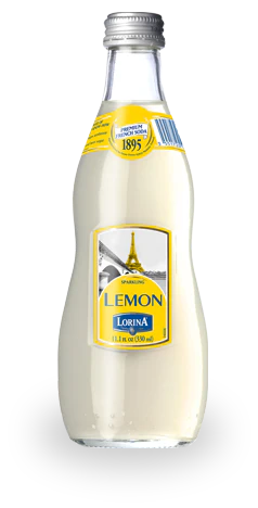 Lorina Premium French Soda Sparkling Lemon, 1LT (33.8FL OZ)