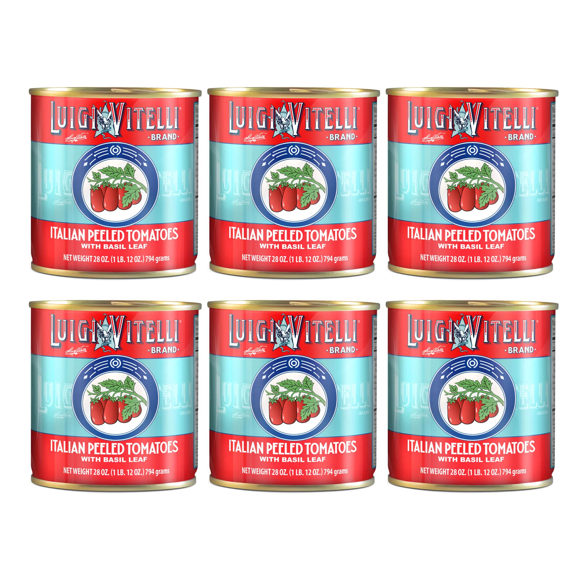 Luigi Vitelli Italian Plum Tomatoes, 1 lb 12 oz. | 28 oz Can - Image 2