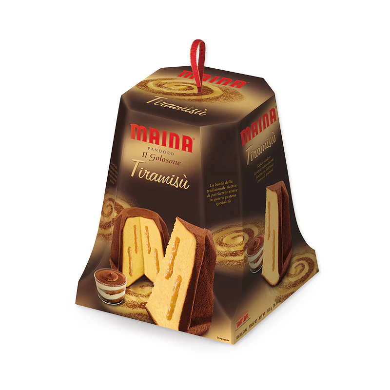 Maina Pandoro il Golosone Tiramisu, 26.45 oz | 750g