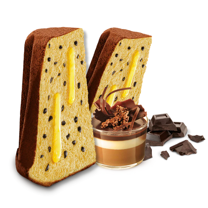 Maina Pandoro With Vanilla Bavarian Cream and Chocolate Drops, 26.45 oz | 750g - Image 2