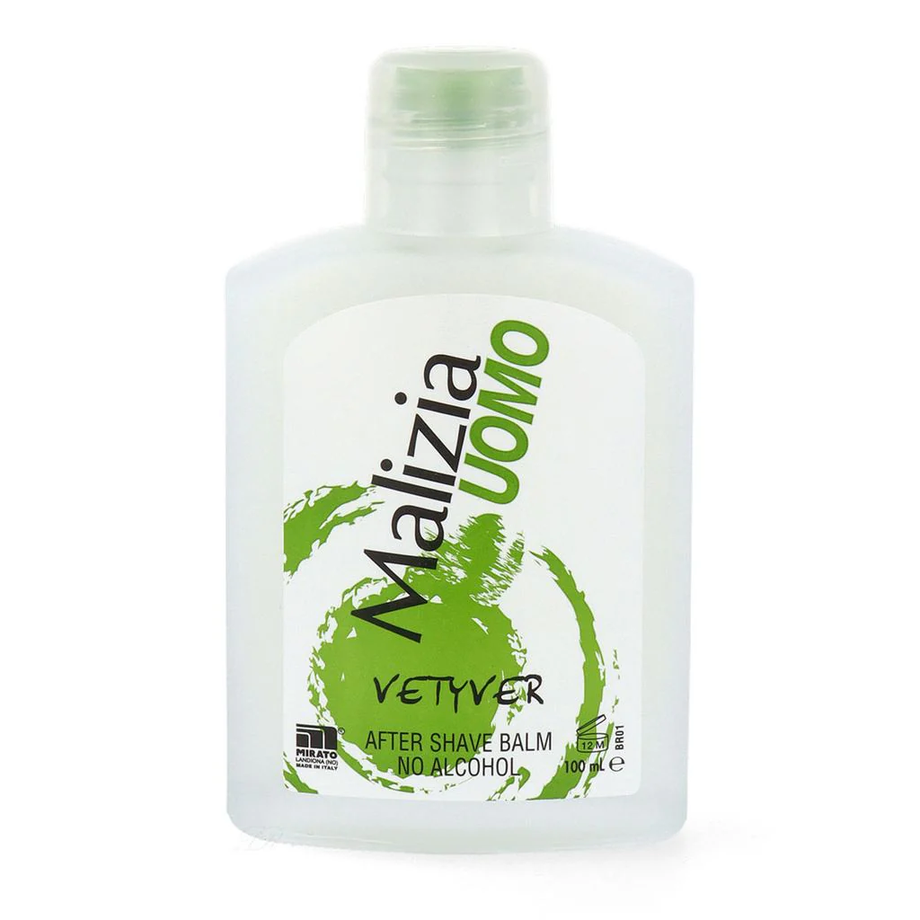 Malizia Uomo After Shave Balm Vetyver, No Alcohol, 100 ml - Image 3