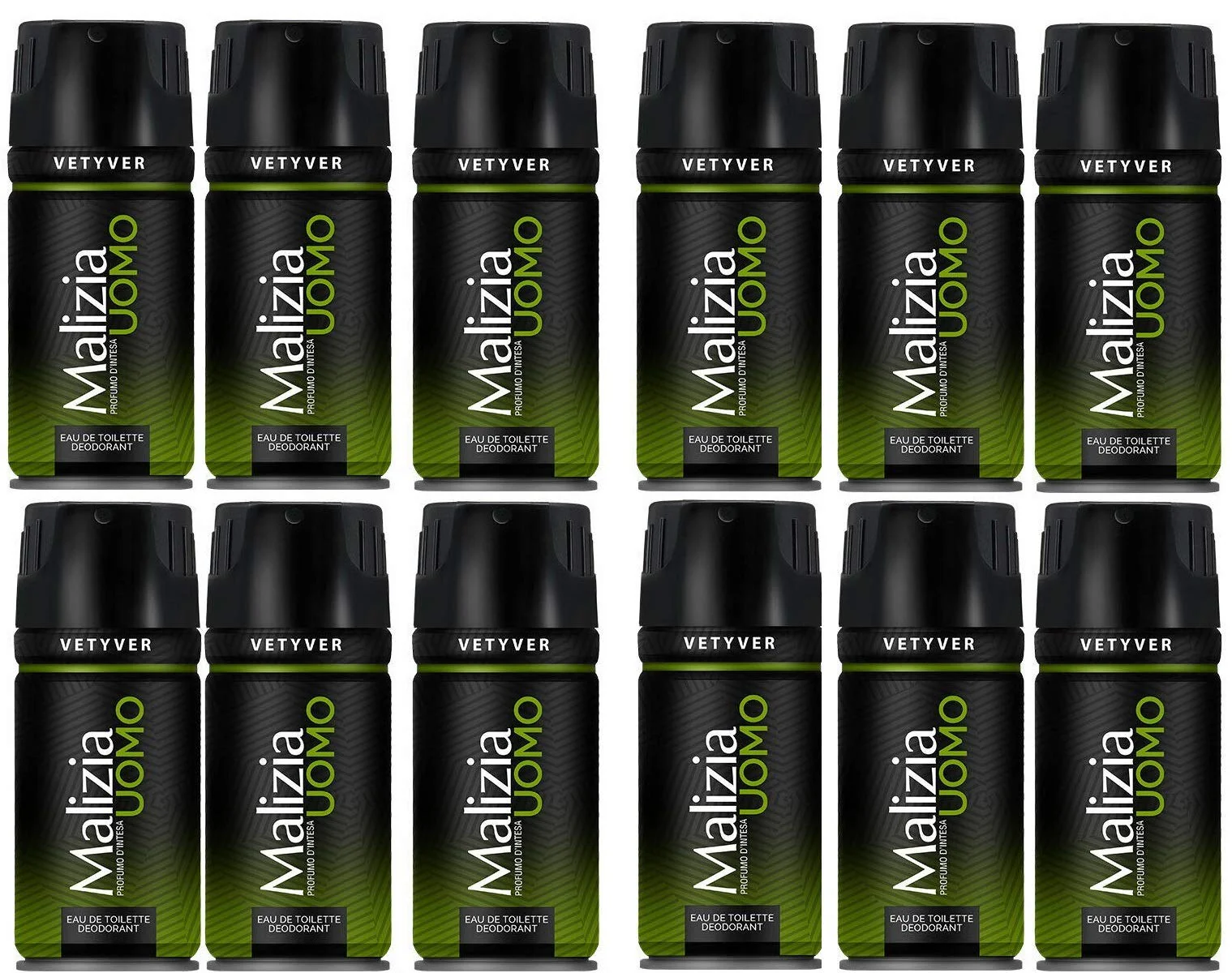 Malizia Uomo Deodorant Spray Vetyver, 150ml - Image 2
