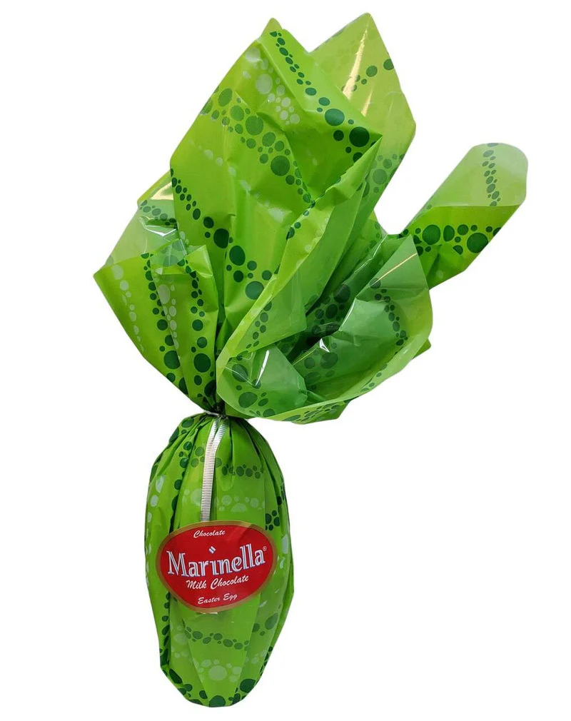 Marinella Milk Chocolate Egg, Made in Italy, 4 oz | 113g
