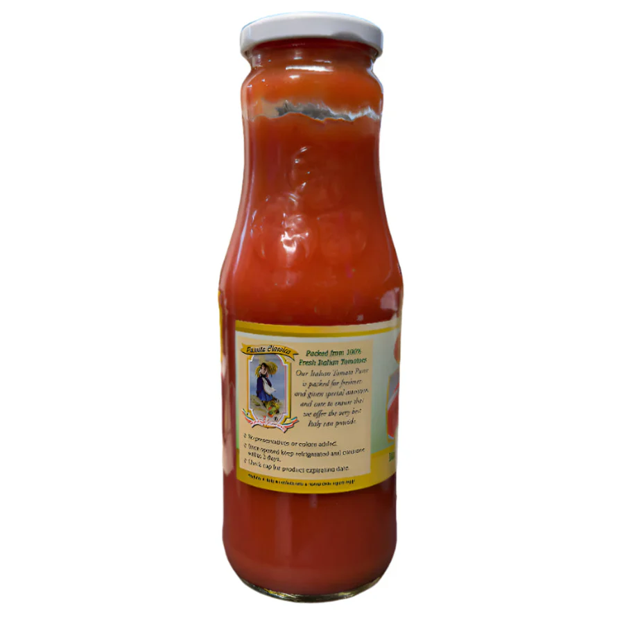 Marinella Italian Tomato Puree, Passata Classica, 24 oz - Image 3