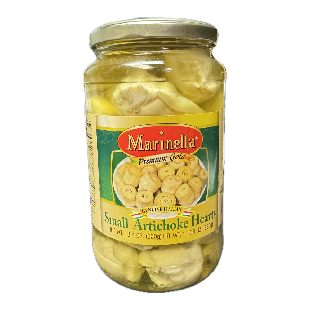 Marinella Small Artichoke Hearts in Sunflower Oil, 18.4 oz | 520g
