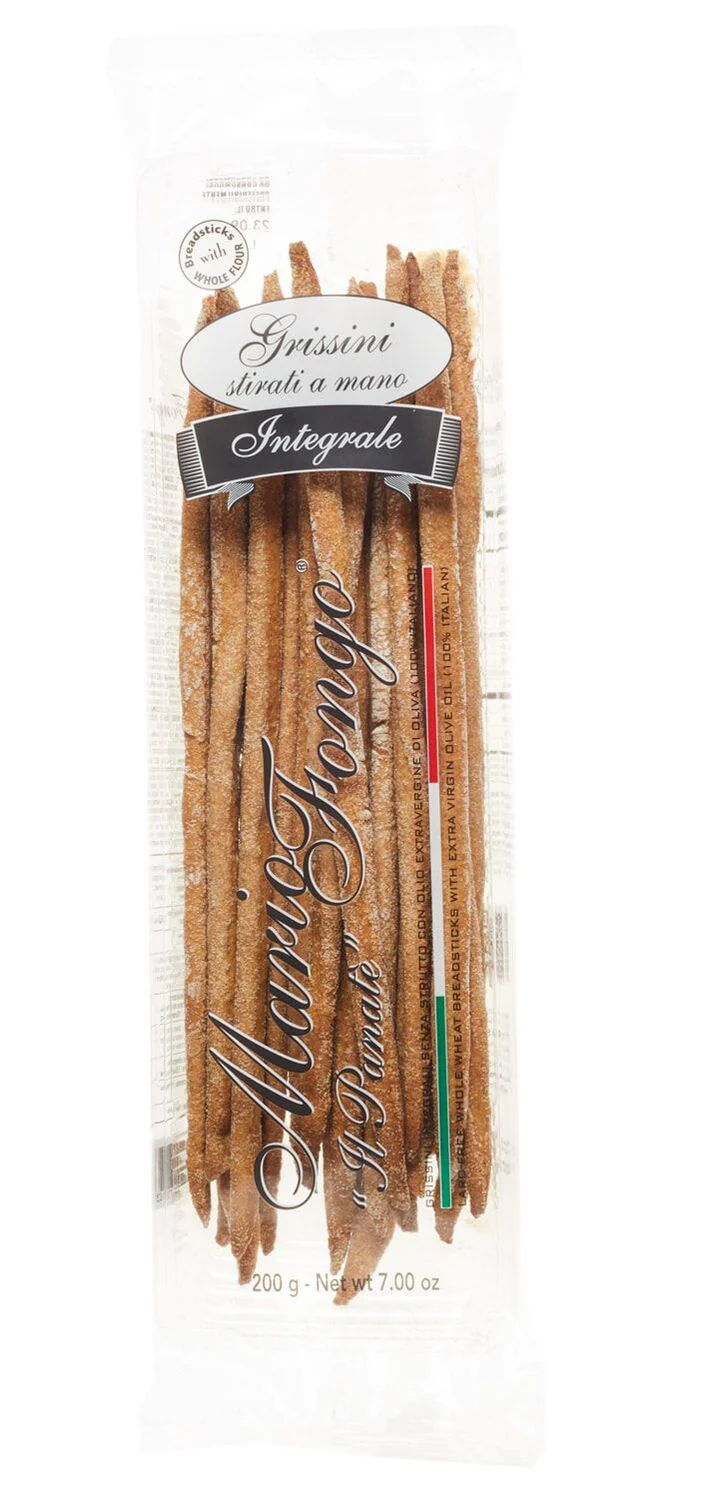 Mario Fongo Grissini Integrali Whole Wheat Breadsticks, 7 oz | 200g