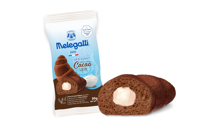 Melegatti Croissant with Cocoa & Milk, 10.58 oz | 300g - Image 2