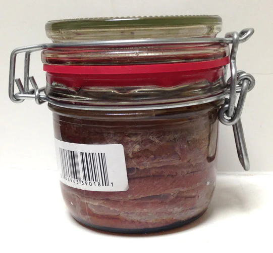 Merro Flat Fillets of Anchovies in sunflower oil, 8.1 oz - Image 2