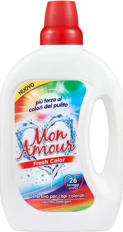 Mon Amour Detergent for Washing Machine Active Color, Lavatrice, 26 Loads, 1.560 Liter - Image 2