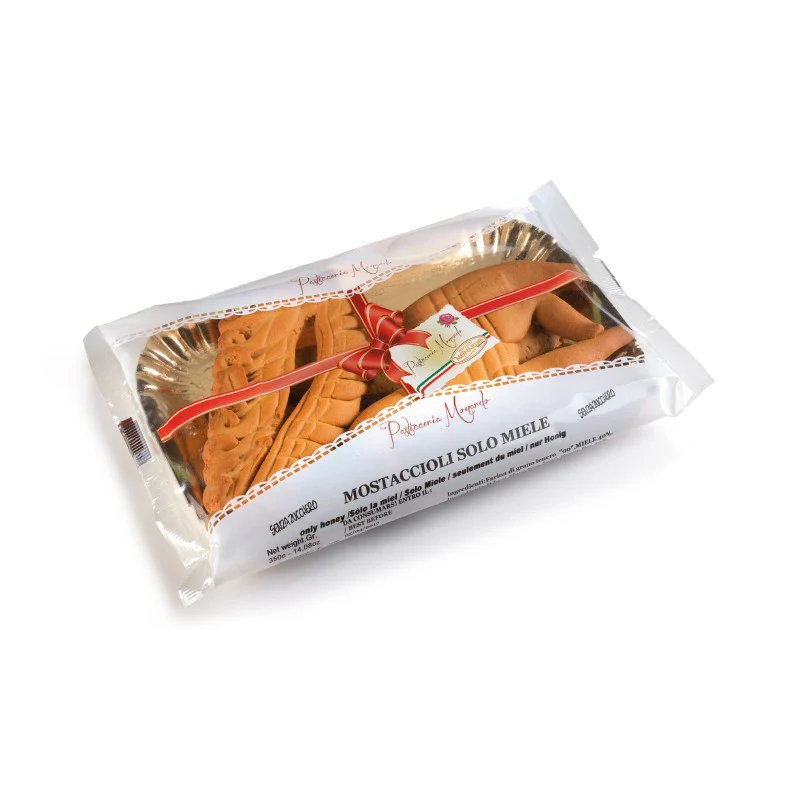 Monardo I Mostaccioli Only with Honey, No Sugar Added, HARD, 350g