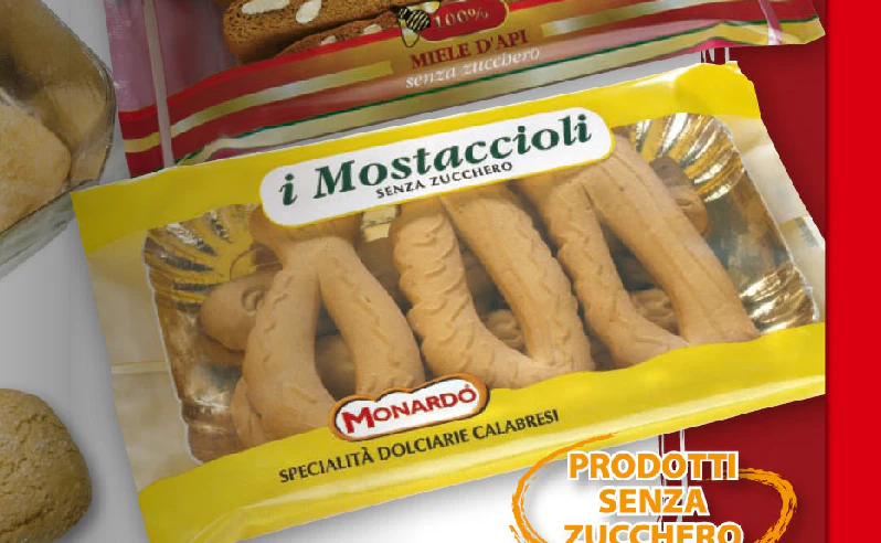 Monardo I Mostaccioli Only with Honey, No Sugar Added, HARD, 350g - Image 2