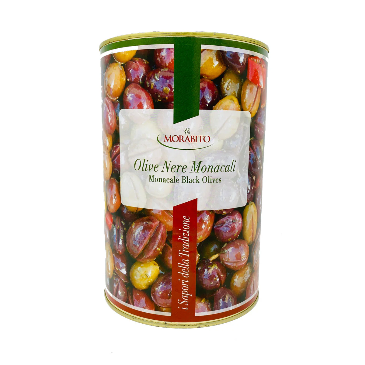 Morabito Monacale Black Olives, Olive Nere Monacali, 5 lb 8 oz | 2500g - Image 2
