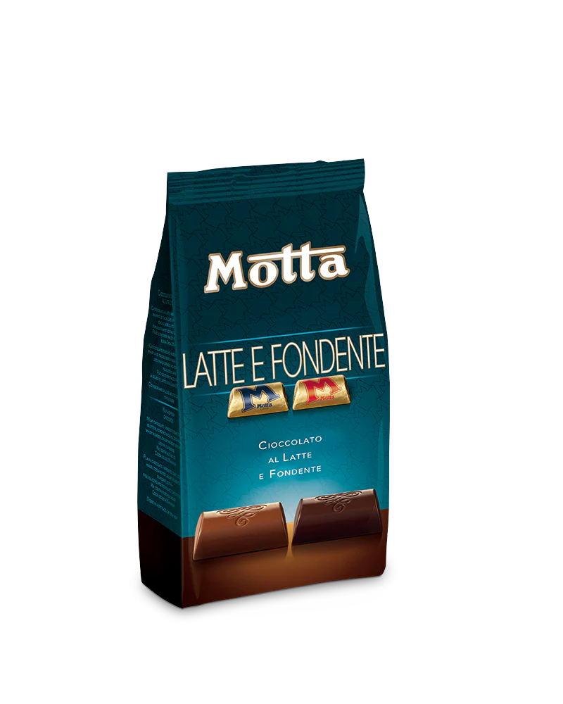 Motta Milk and Dark Chocolate, 5.2 oz
