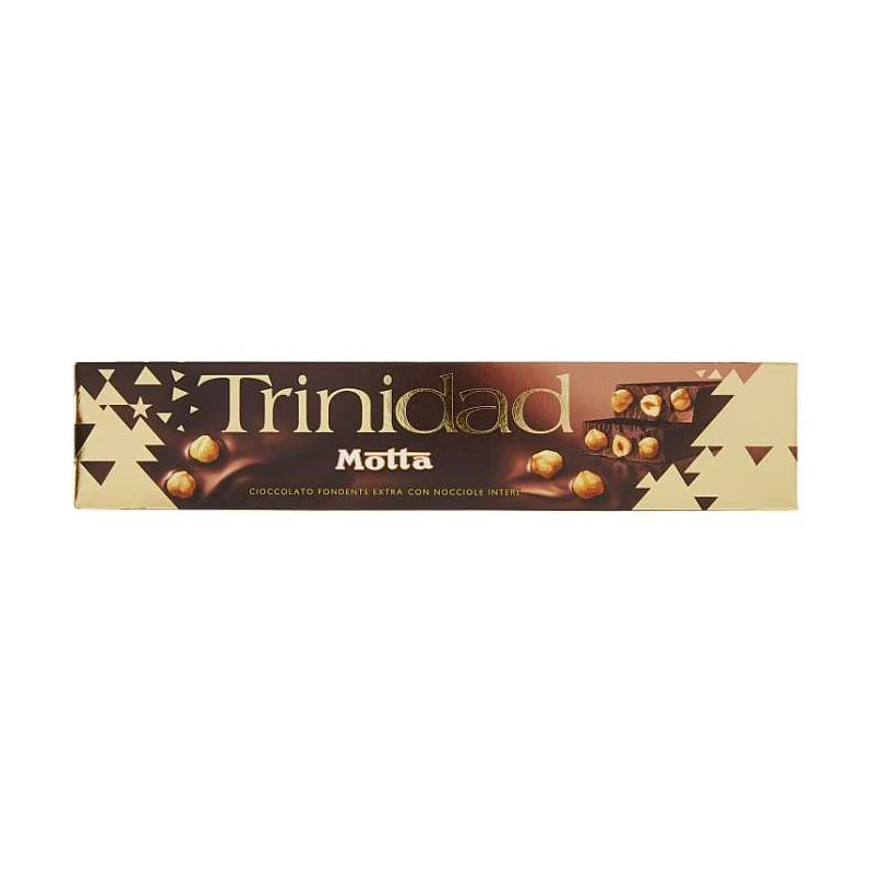 Motta Trinidad Dark Chocolate with Whole Hazelnuts, 8.8 oz