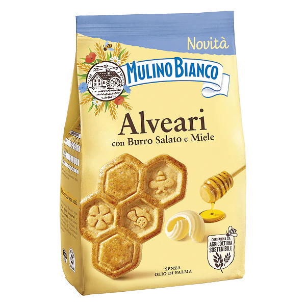 Mulino Bianco Alveari Cookies, 10.58 oz | 300g - Image 2