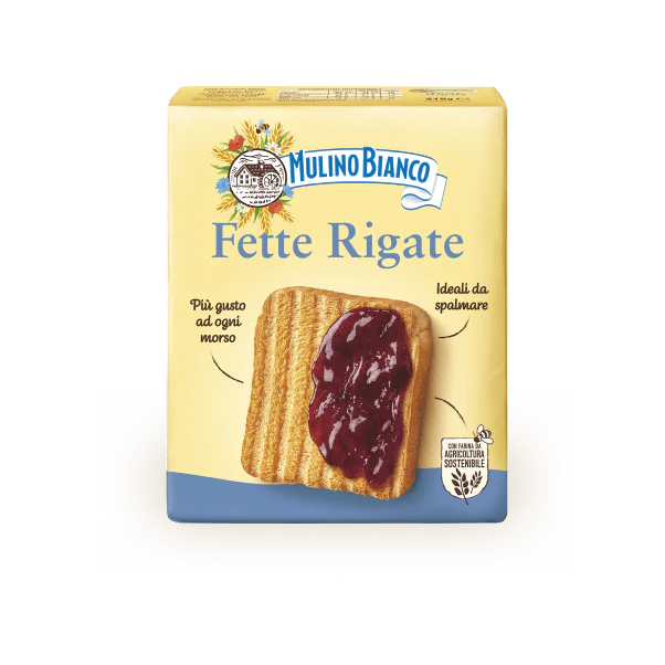 Mulino Bianco Fette Rigate Rusks, 11.11 oz | 315g
