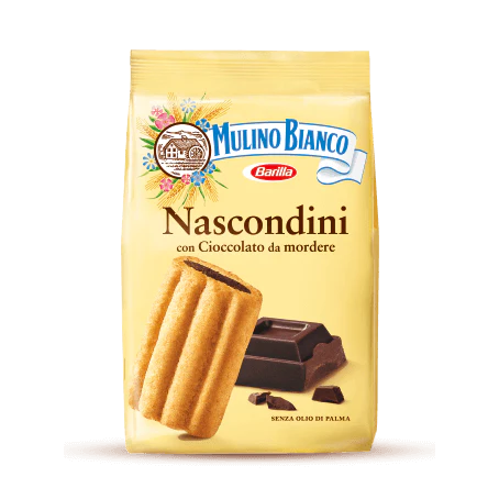Mulino Bianco Nascondini Cookies with Chocolate, 11.64 oz | 330g