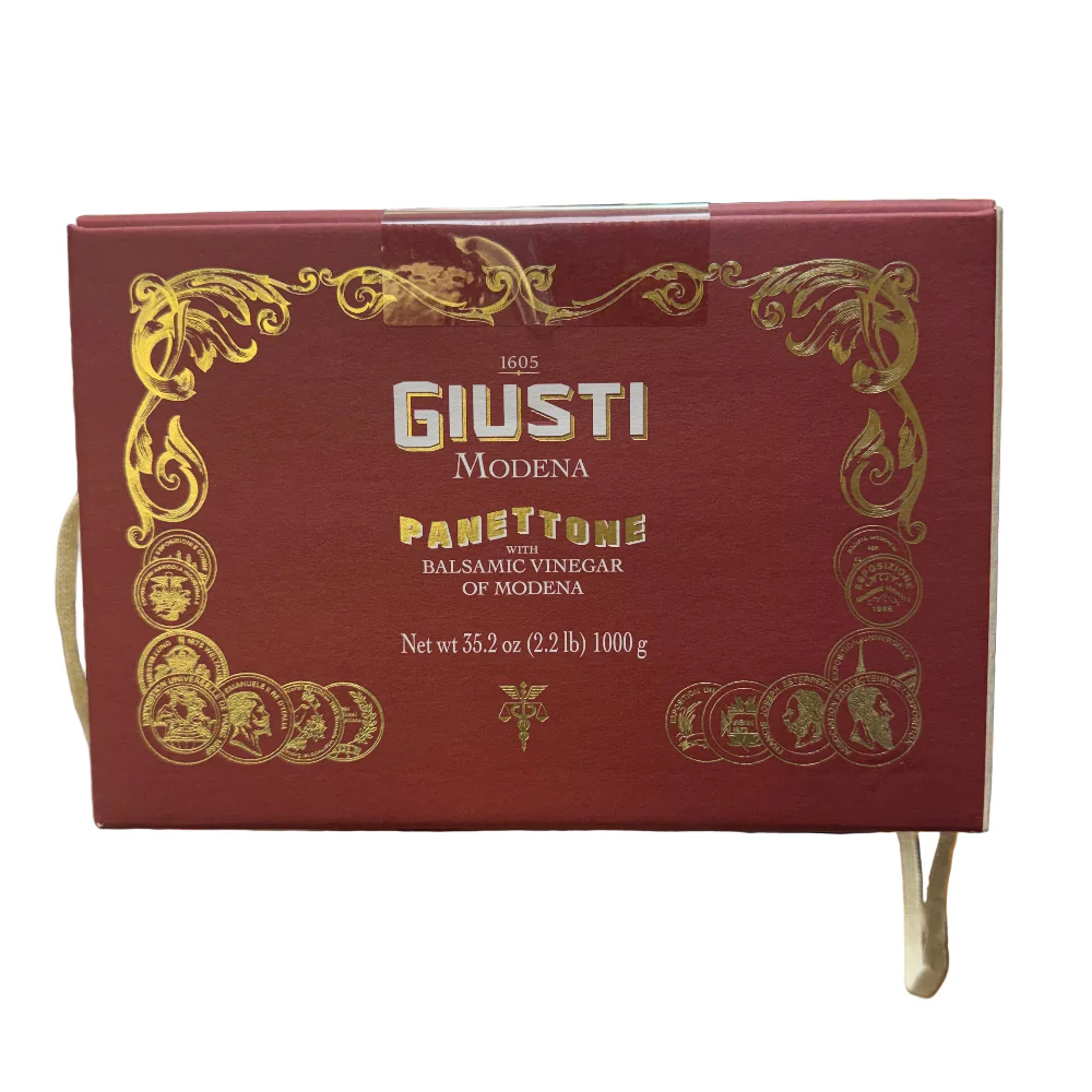 Panettone with Giuseppe Giusti Balsamic Vinegar of Modena, 35.2 oz | 1 kg