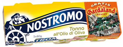 Nostromo Tonno all'Olio di Oliva, 3 cans x 80g