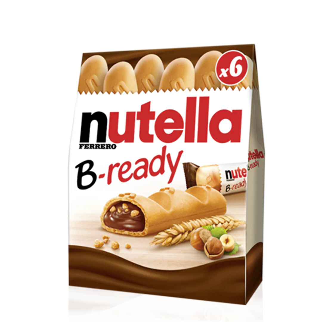 Nutella B-Ready, 6pk 132g