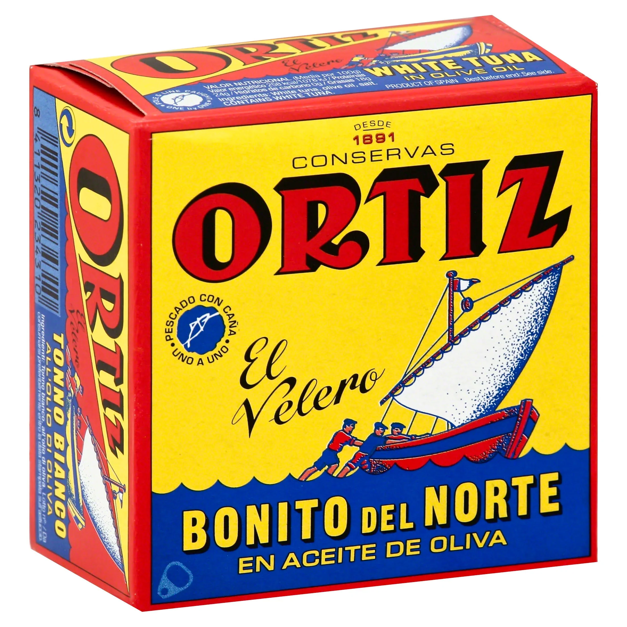 Ortiz Bonito del Norte White Tuna in Olive Oil, 3.24 oz | 92g - Image 3
