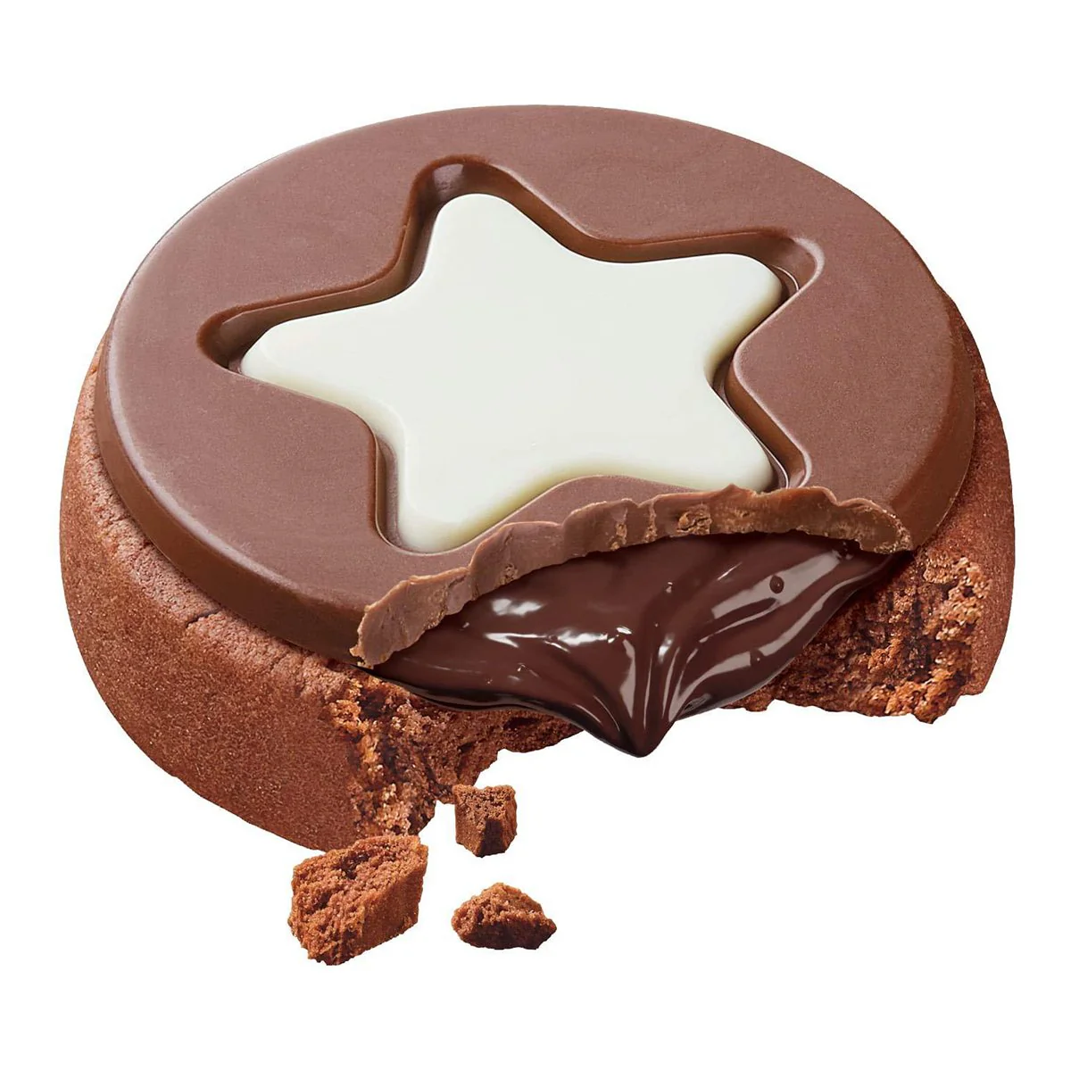 Pan di Stelle Biscocrema, Cocoa and Hazelnut biscuits with Pan di Stelle cream, 168 g - Image 2