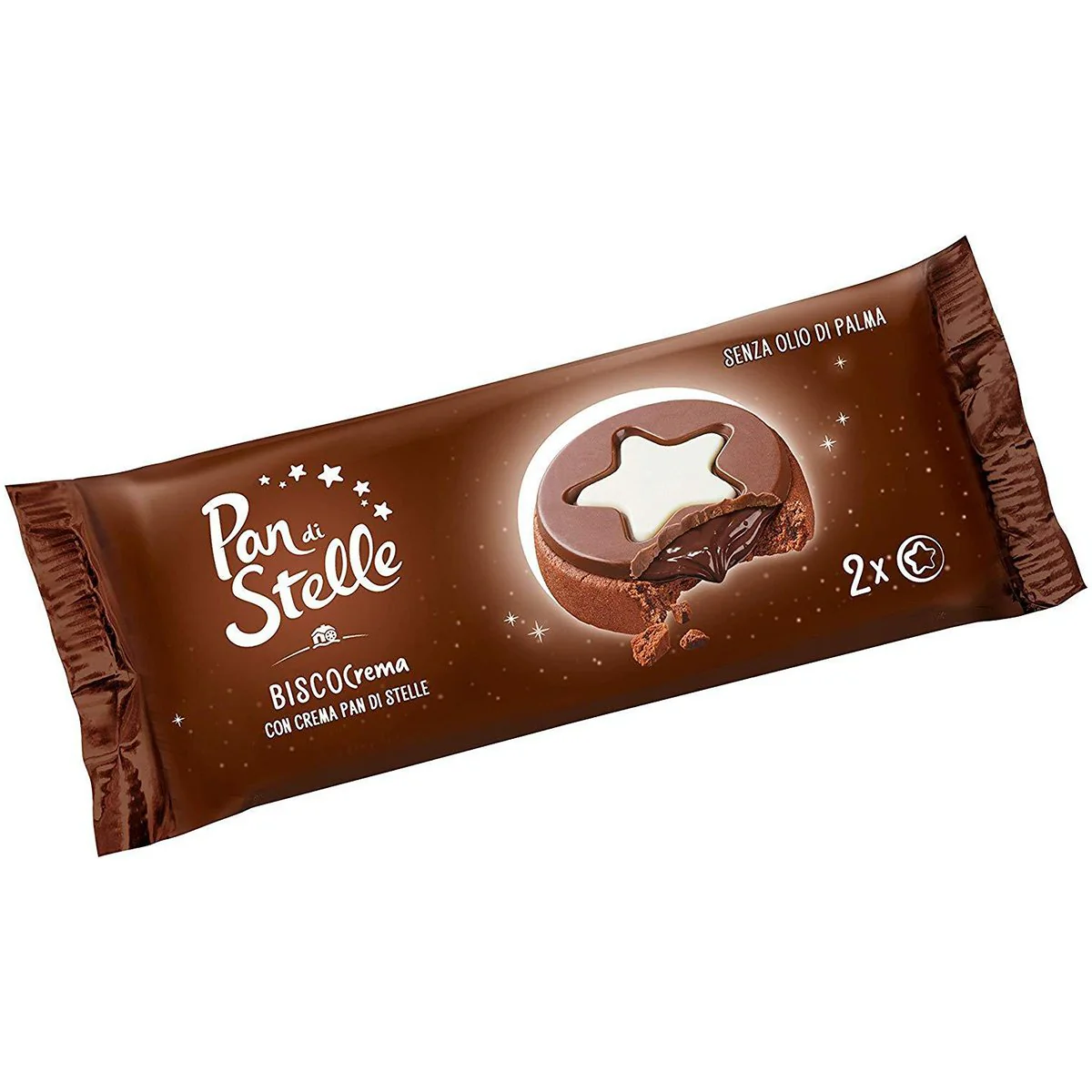 Pan di Stelle Biscocrema, Cocoa and Hazelnut biscuits with Pan di Stelle cream, 168 g - Image 4