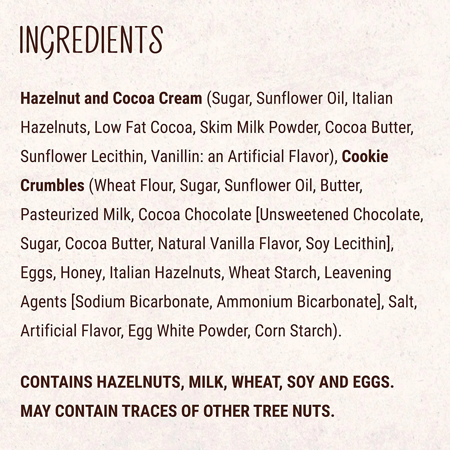 Pan Di Stelle Cream, Cocoa Hazelnut Spread, 100% Italian hazelnuts, Made in Italy, Chocolate spread, 580g - Image 2