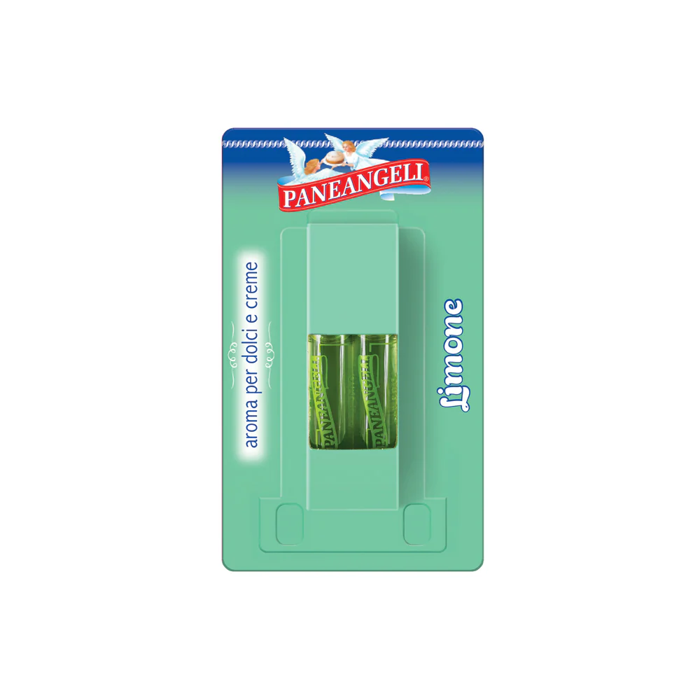Paneangeli Lemon Extract, For Desserts, Gluten Free, 2 x 2ml