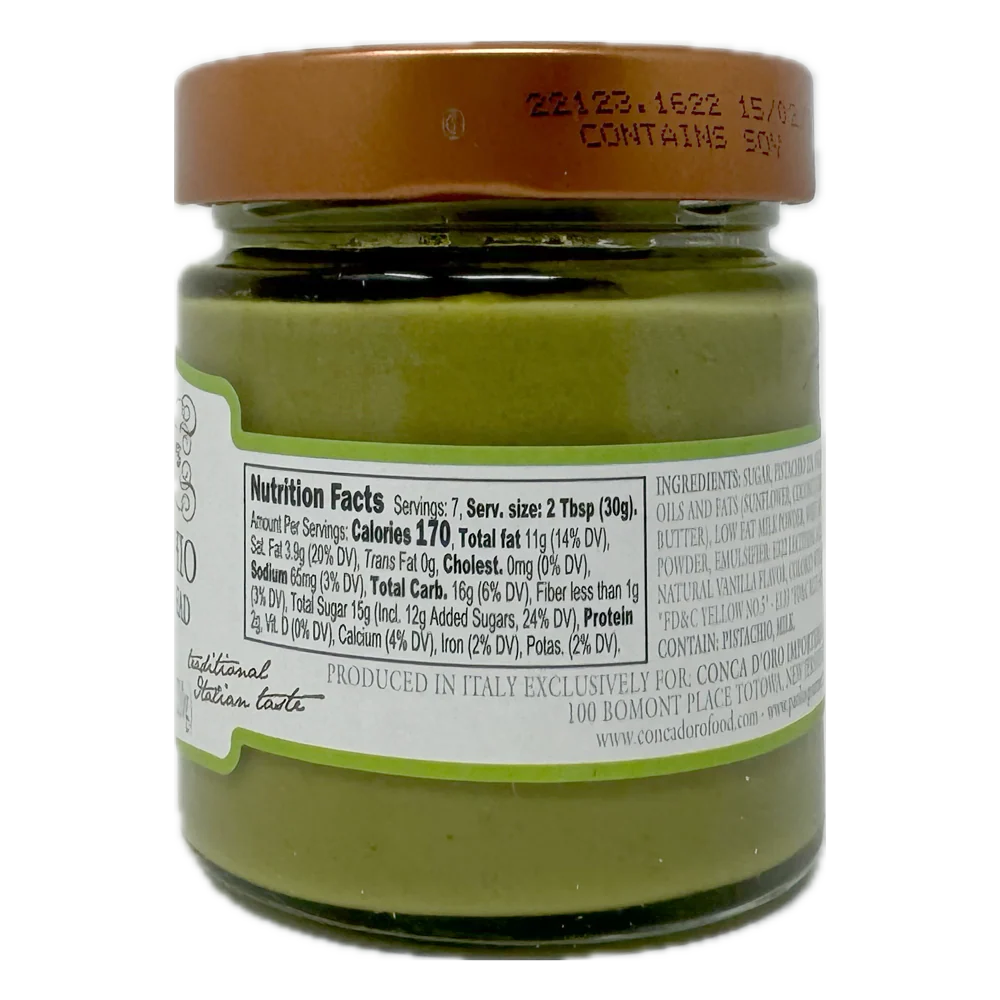 Paolo’s Pistachio Cream Spread – 7.4 oz (210g) - Image 3