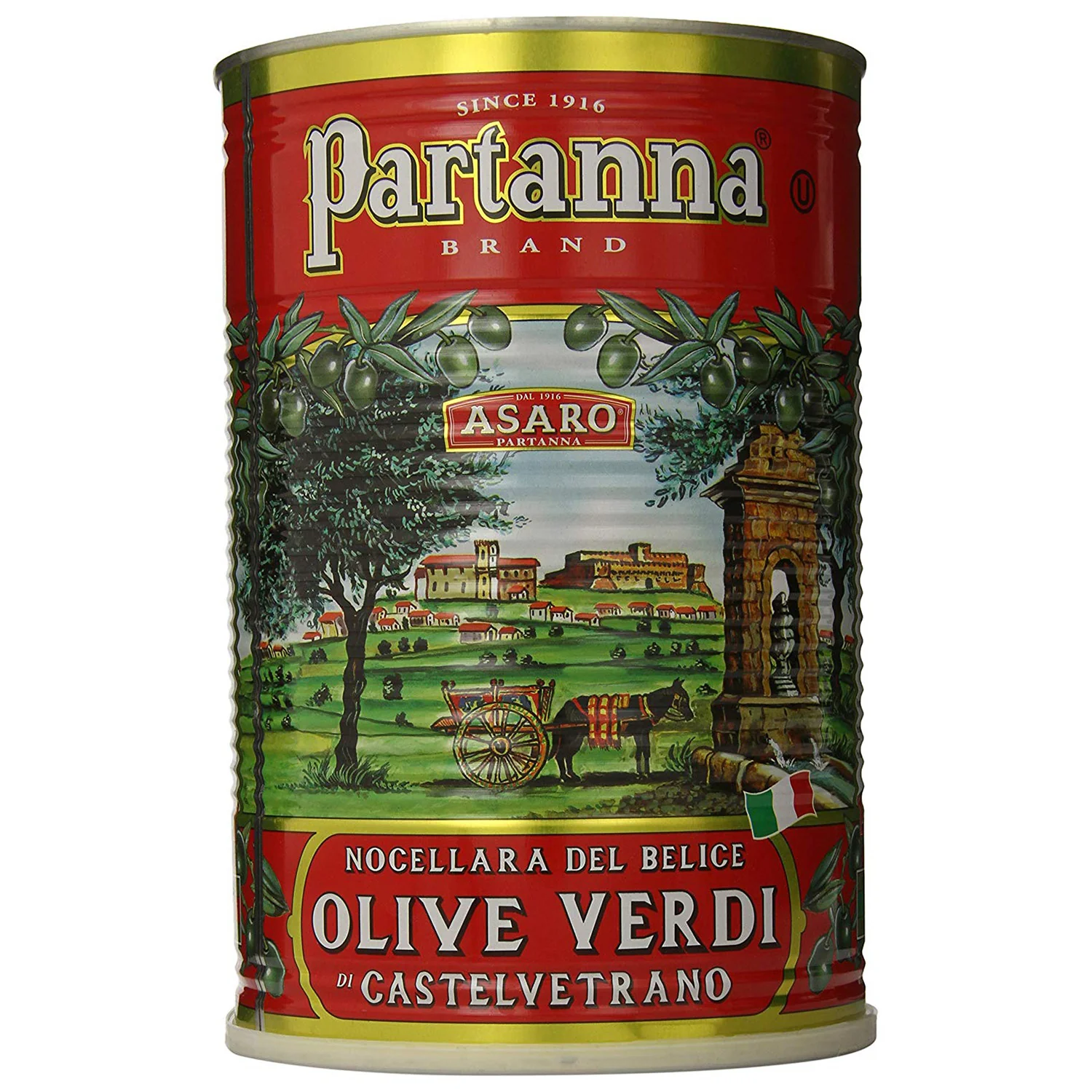 Partanna Castelvetrano Green Olives, 5.5 lb - Image 4