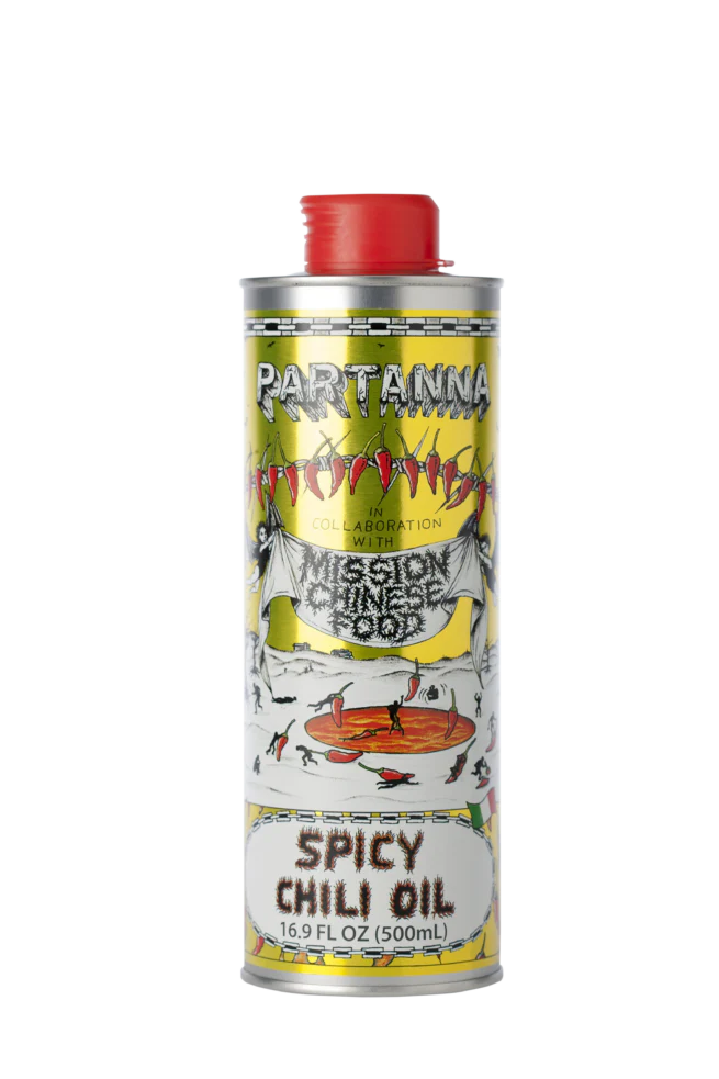 Partanna Spicy Chili Olive Oil, 16.9 FL oz | 500 ML