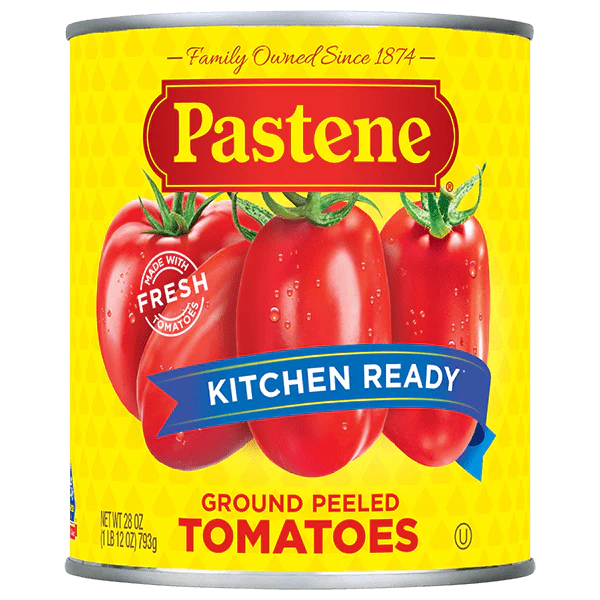 Pastene Kitchen Ready Ground Tomatoes, 28 oz