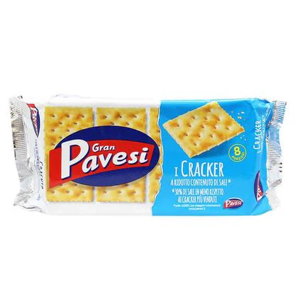 Gran Pavesi Unsalted Crackers, 8.8 oz | 250g - Image 2