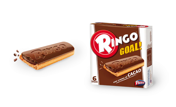 Pavesi Ringo Goal Chocolate, 6 pack, 168g (5.92 oz)