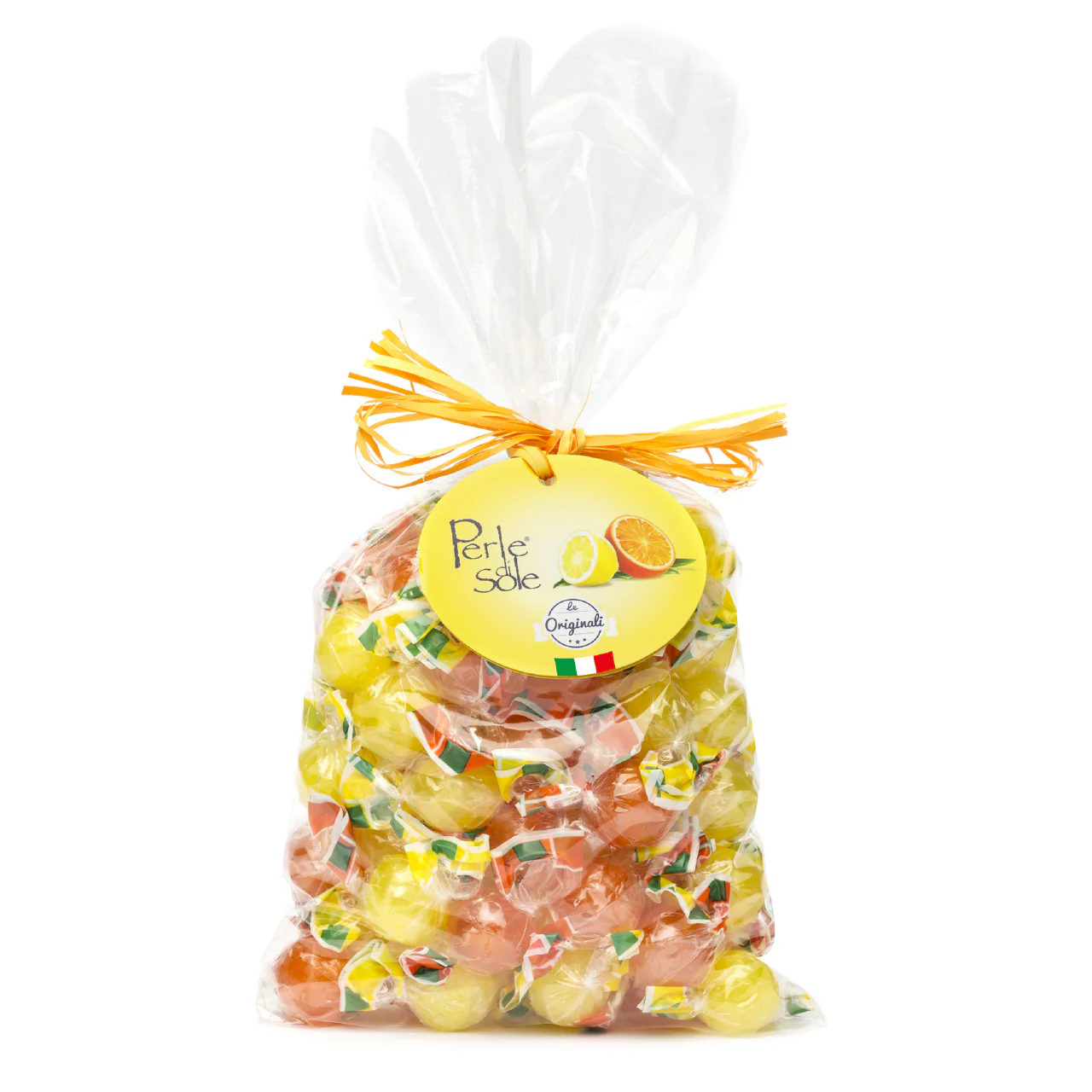 Perle di Sole Assorted Amalfi Lemon & Orange Drops, 17.63 Oz | 500g