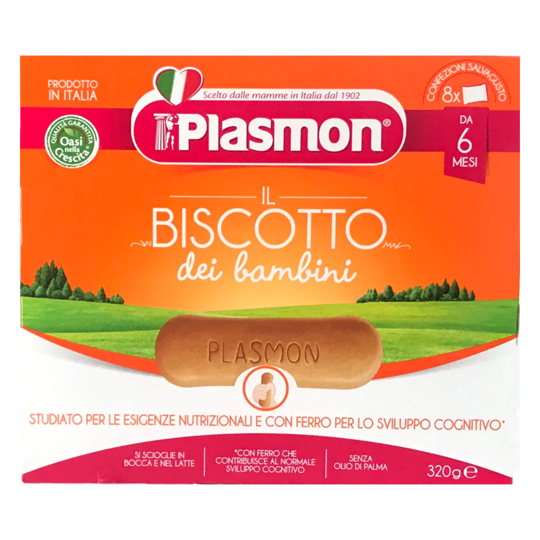 Plasmon Biscotti, 11.3-Ounce Boxes, Pack of 12