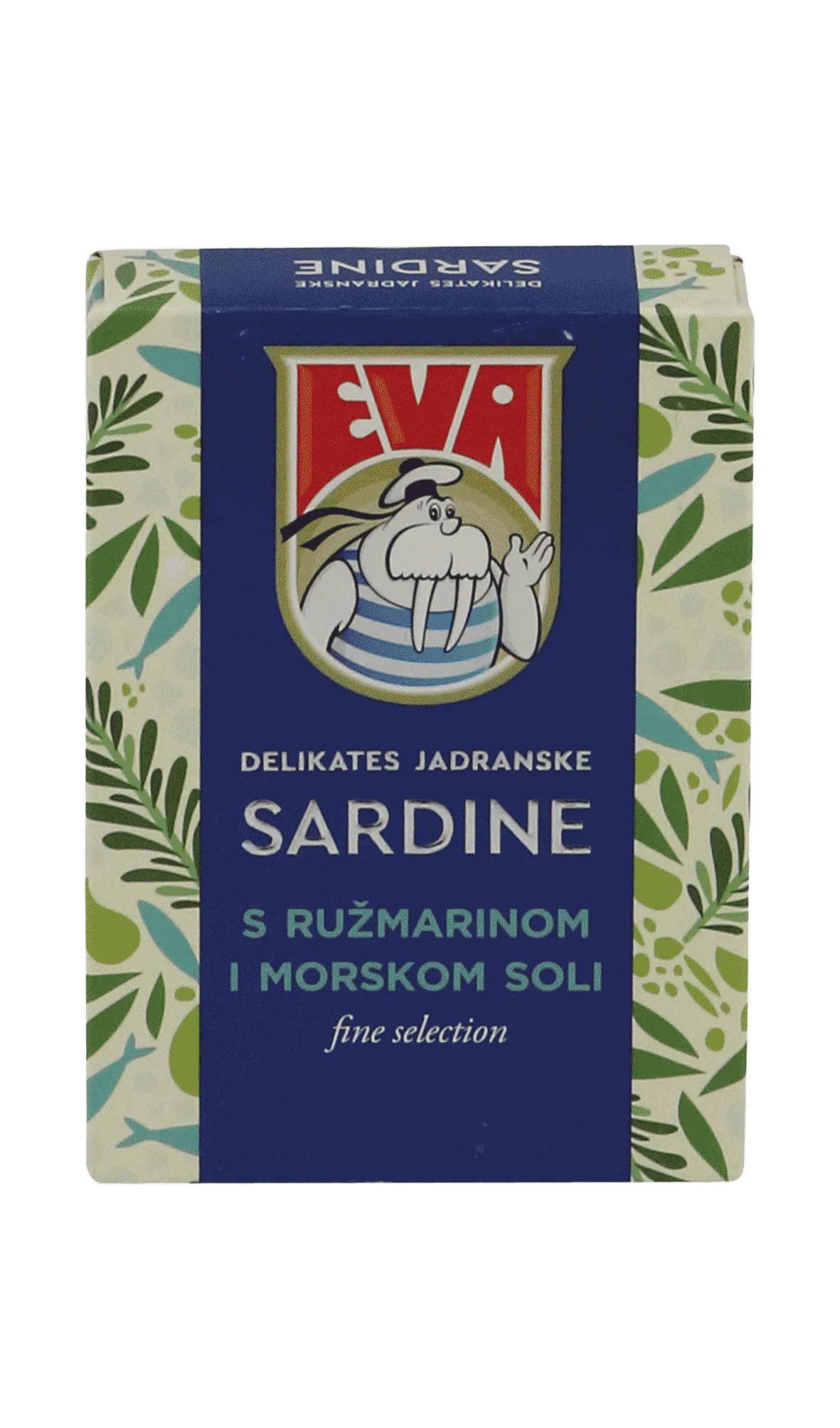 Podravka Eva Sardines in EVO with Rosemary and Sea Salt, 4 oz | 115g