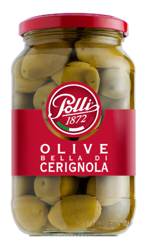 Polli Cerignola Olives, 10.5 oz | 300g