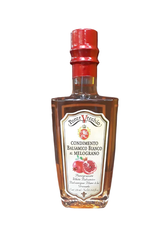 Ponte Vecchio Balsamico Bianco, White Balsamic Flavored Pomegranate, 8.45 fl oz | 250ml - Image 2