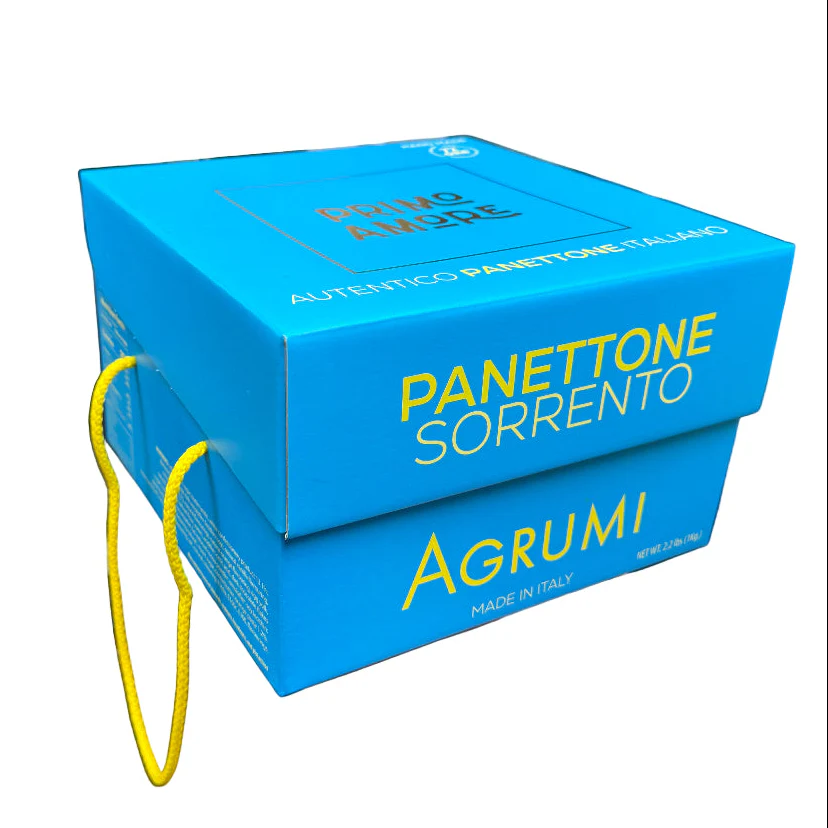 Primo Amore Agrumi Panettone Sorrento, Made in Italy, 2.2 lb | 1kg